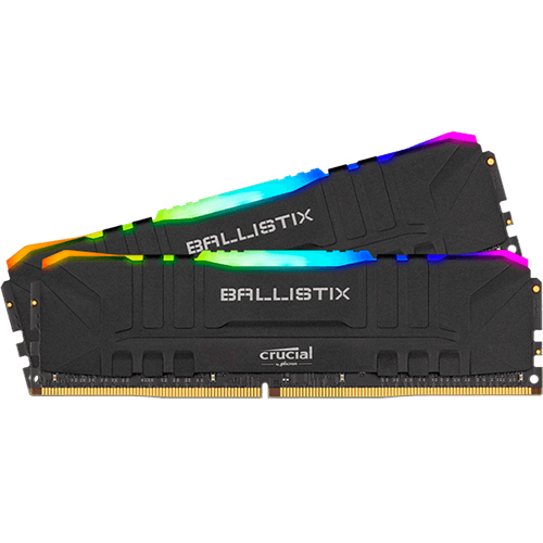 Crucial Ballistix 16GB (8GBx2) DDR4 3200MHz BL8G32C16U4 (RL/BL)